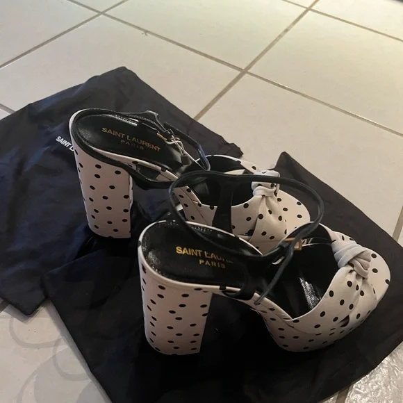 NEW NEW NEW and Authentic Saint Laurent Sandals - Picture 5 of 8